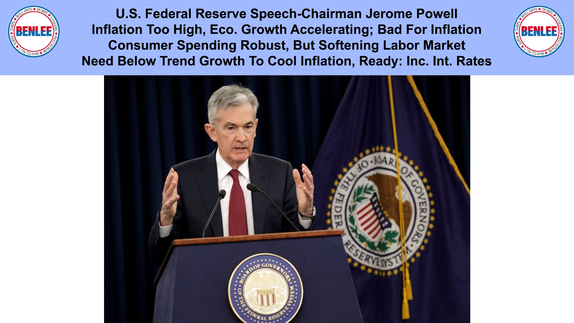 U.S. Federal Reserve Speech